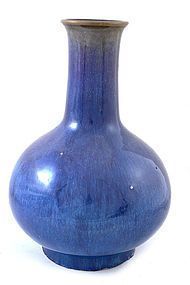 Large 18/19th Chinese Flambe Glaze Porcelain Vase